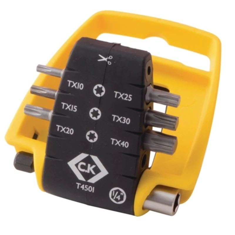 C.K Screwdriver Bit Clip - TX Set of 7